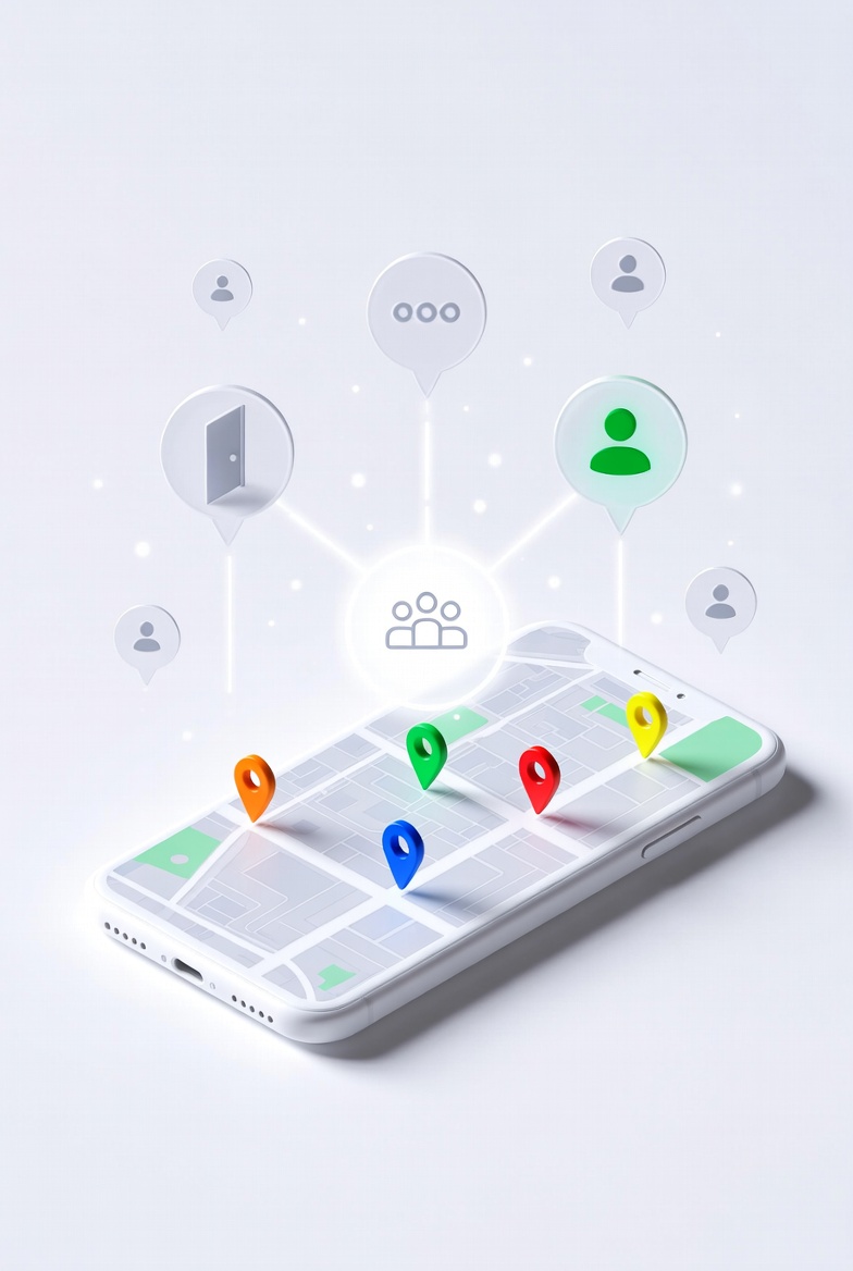 Adding contacts directly from outreach map pins